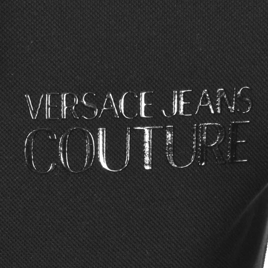 Alternative Image for ProductVersace Jeans Couture Long Sleeve Polo Shirt Black3